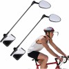 2-Pack Bike Helmet Mirror, Lightweight 360° Adjustable Cycling Rearview Mirror