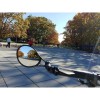 E-Bike Bar End Mirror with Large Surface HD Glass, Impact-Resistant Bicycle Rearview Mirror