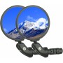 Bar End Bike Mirror with HD Convex Glass, Adjustable Bicycle Rearview Mirror, Easy to Install