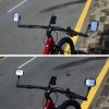 Bar End Bike Mirrors with HD Convex Glass, Scratch-Resistant Bicycle Mirrors, 1 Pair