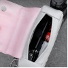 Bike Top Tube Bag, Waterproof Magnetic Flip Cover Frame Bag