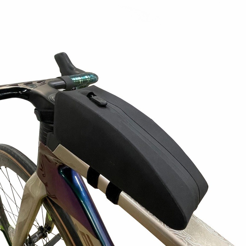 Bike Top Tube Frame Bag, Narrow Design Waterproof Large Capacity Cycling Bag