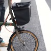Bike Front Bag, Quick Release Large Capacity Storage Bag for Folding Bikes
