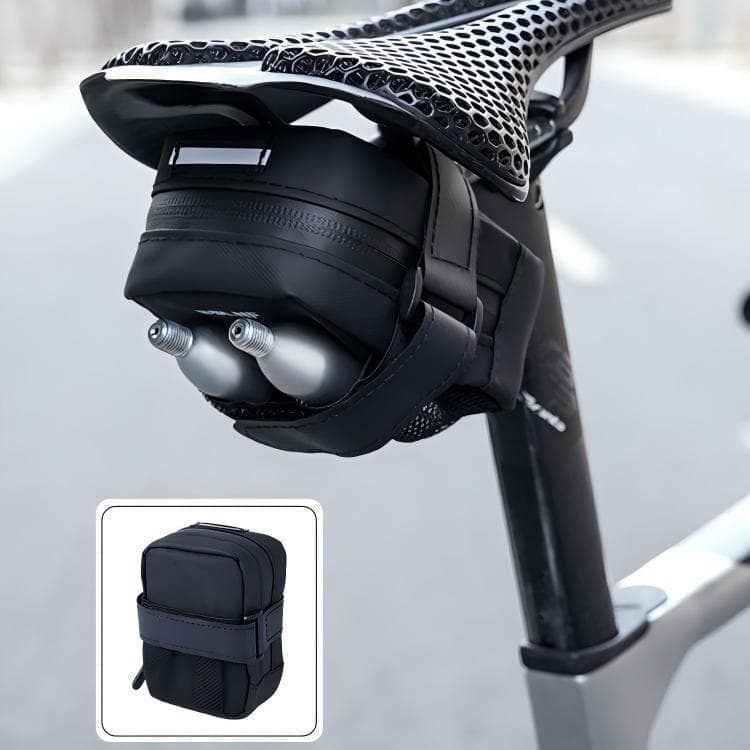 Bike Saddle Bag, Large Capacity Waterproof Seat Bag for Mountain and Road Bikes