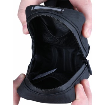 Bike Saddle Bag, Large Capacity Waterproof Seat Bag for Mountain and Road Bikes