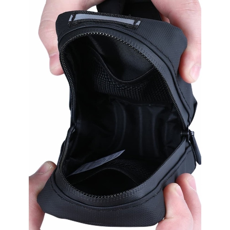 Bike Saddle Bag, Large Capacity Waterproof Seat Bag for Mountain and Road Bikes