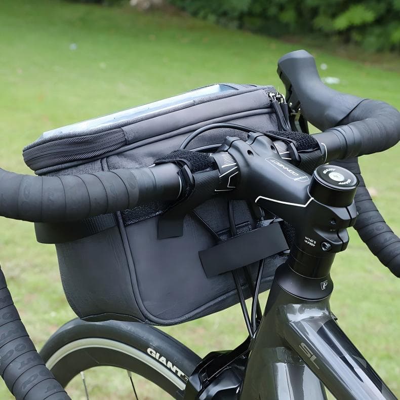 Bike Handlebar Bag, Multifunctional Front Bag for Folding and Balance Bikes