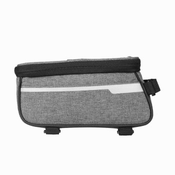 Bike Top Tube Bag, Waterproof Frame Bag for Mountain and Road Bikes