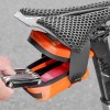 Bike Saddle Bag with Rotary Buckle, Waterproof Tool Storage Seat Bag