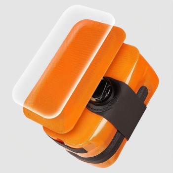 Bike Saddle Bag with Rotary Buckle, Waterproof Tool Storage Seat Bag
