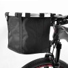 Foldable Bike Basket Bag, Large Capacity Front Handlebar Cycling Bag
