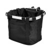 Foldable Bike Basket Bag, Large Capacity Front Handlebar Cycling Bag