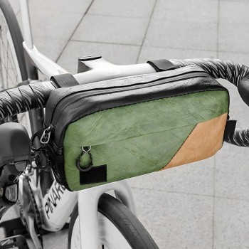 Bike Handlebar Bag, Waterproof Large Capacity Front Cycling Bag