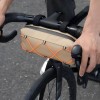 Insulated Bike Handlebar Bag, Waterproof Front Bag for Hot and Cold Storage