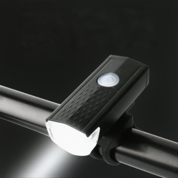 Bike Headlight, USB Rechargeable Super Bright LED Light for Night Riding