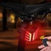 Bike Turn Signal Taillight with Horn, Wireless Remote Control