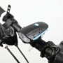 Bike Headlight, USB Rechargeable LED Light with Electric Horn