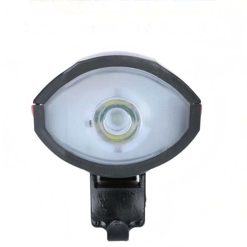 Bike Headlight, USB Rechargeable LED Light with Electric Horn