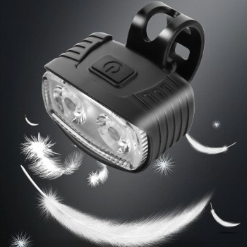 Bike Headlight and Taillight Set, High Brightness LED Warning Lights