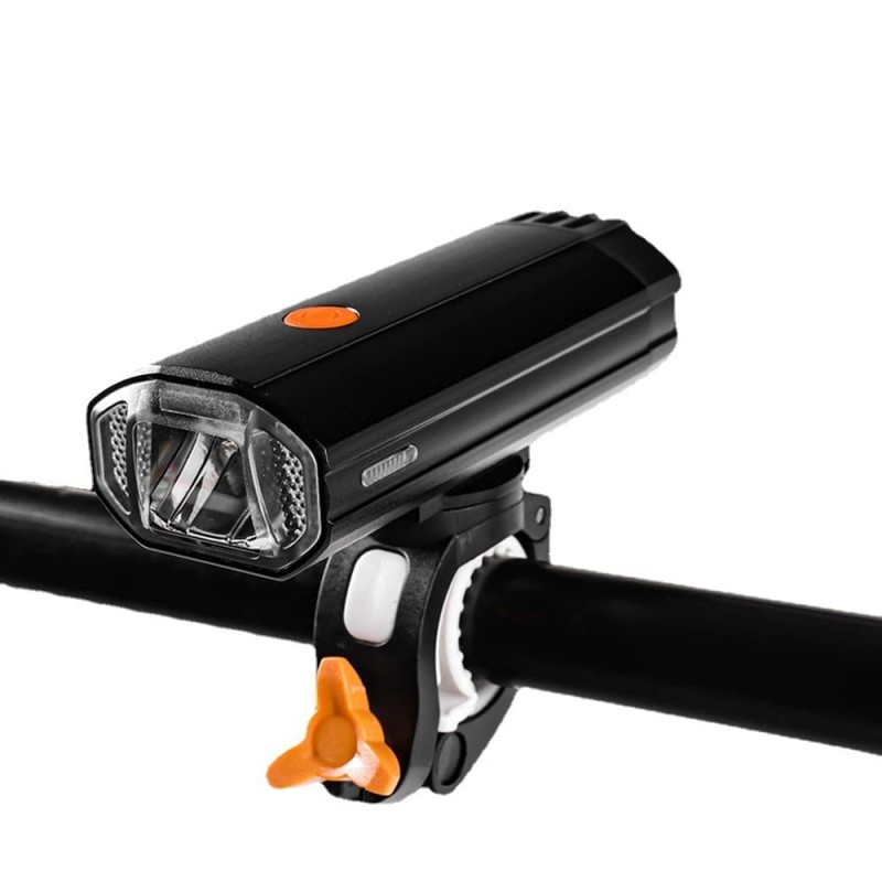 Bike Headlight, Type-C Rechargeable Aluminum Alloy High Brightness Light