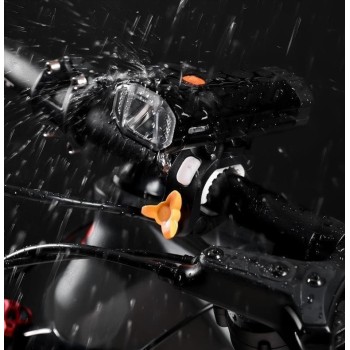 Bike Headlight, Type-C Rechargeable Aluminum Alloy High Brightness Light