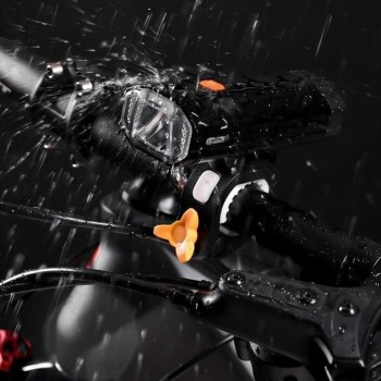Bike Headlight, Type-C Rechargeable Aluminum Alloy High Brightness Light