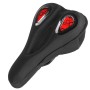 Bike Saddle Cover, Silicone Ultra-Soft Thickened Seat Cushion