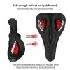 Bike Saddle Cover, Silicone Ultra-Soft Thickened Seat Cushion
