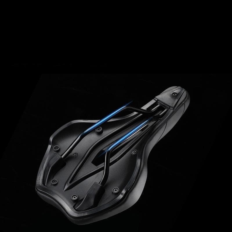 Bike Saddle, Hollow Racing Style Comfort Seat for Competitive Cycling
