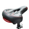 Bike Saddle with Taillight, Hollow Thickened Soft Comfort Seat