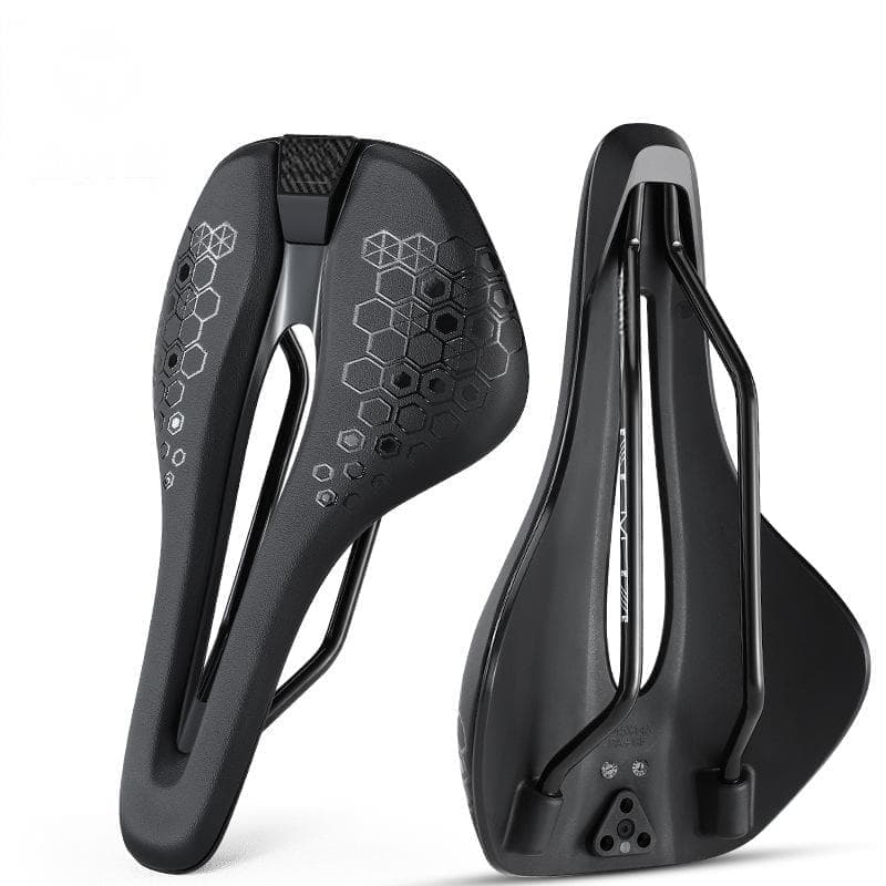 Short Nose Bike Saddle, Cut-Out Racing Comfort Saddle