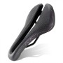 Bike Saddle, Hollow Breathable Comfort Seat for Mountain and Road Bikes