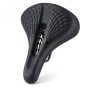 Bike Saddle with Spring Shock Absorption, Taillight Mountable Comfort Seat