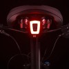 Bike Saddle with Spring Shock Absorption, Taillight Mountable Comfort Seat